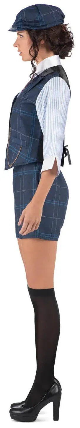 Disfraz de Gangster Inglesa Peaky Blinders para Mujer Peaky Blinders Viving