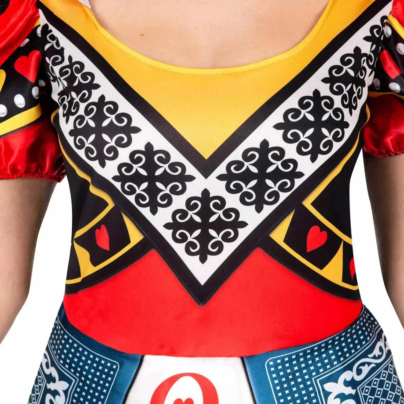 Disfraz de Reina de Corazones Premium para Mujer Reina de Corazones Viving