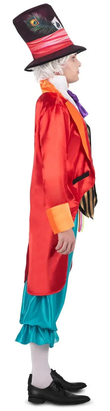 Disfraz de Sombrerero Loco Colorido para Hombre Sombrerero Loco Viving