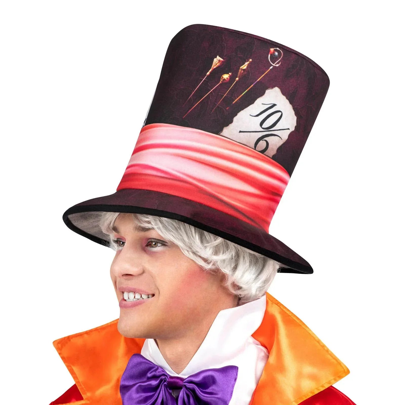 Disfraz de Sombrerero Loco Colorido para Hombre Sombrerero Loco Viving