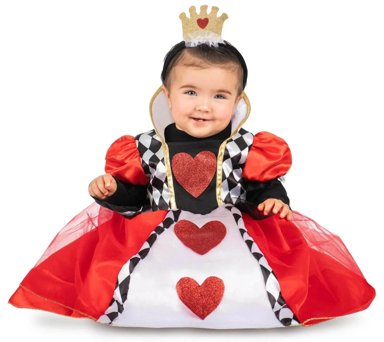 Disfraz de Reina de Corazones para Bebé Reina de Corazones Viving