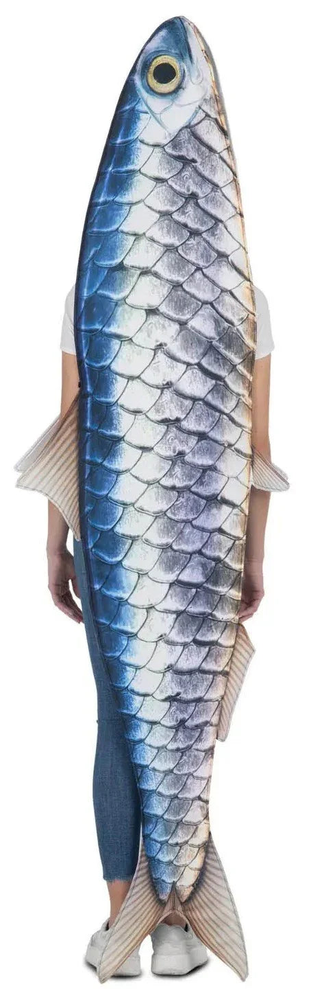 Disfraz de Pez Sardina para Adulto Peces y Animales Marinos Viving