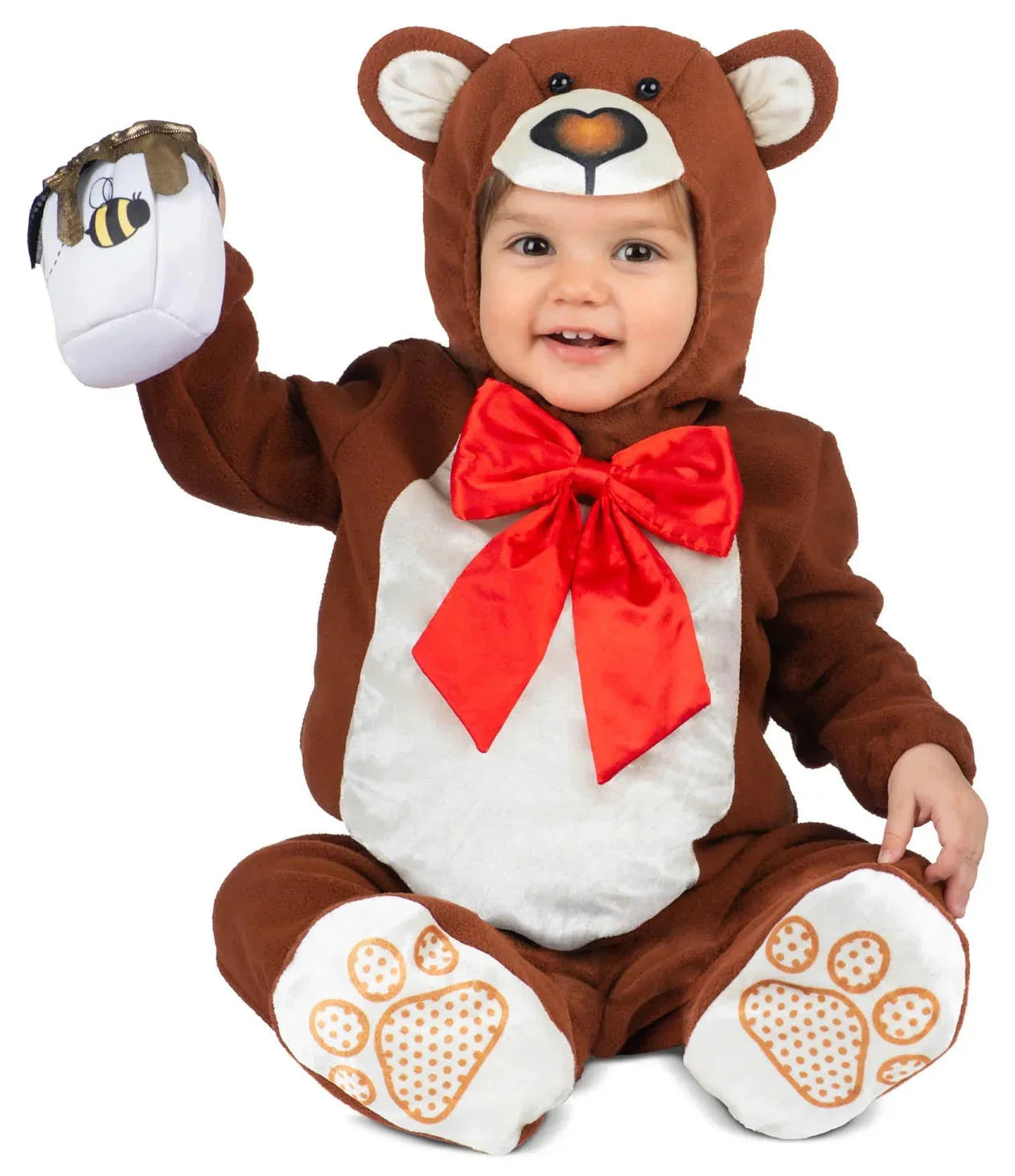 Disfraz de Oso Goloso de Peluche para Bebé Oso Pardo Viving