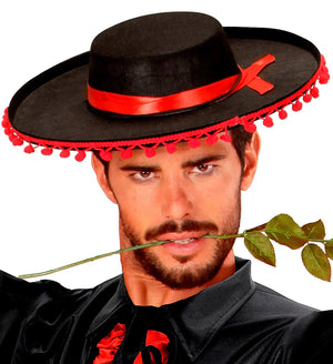 Chapeau Cordouan – Accessoire De Fête – Danseur – Qualité Feutre – Pour Carnaval, Halloween, Noël