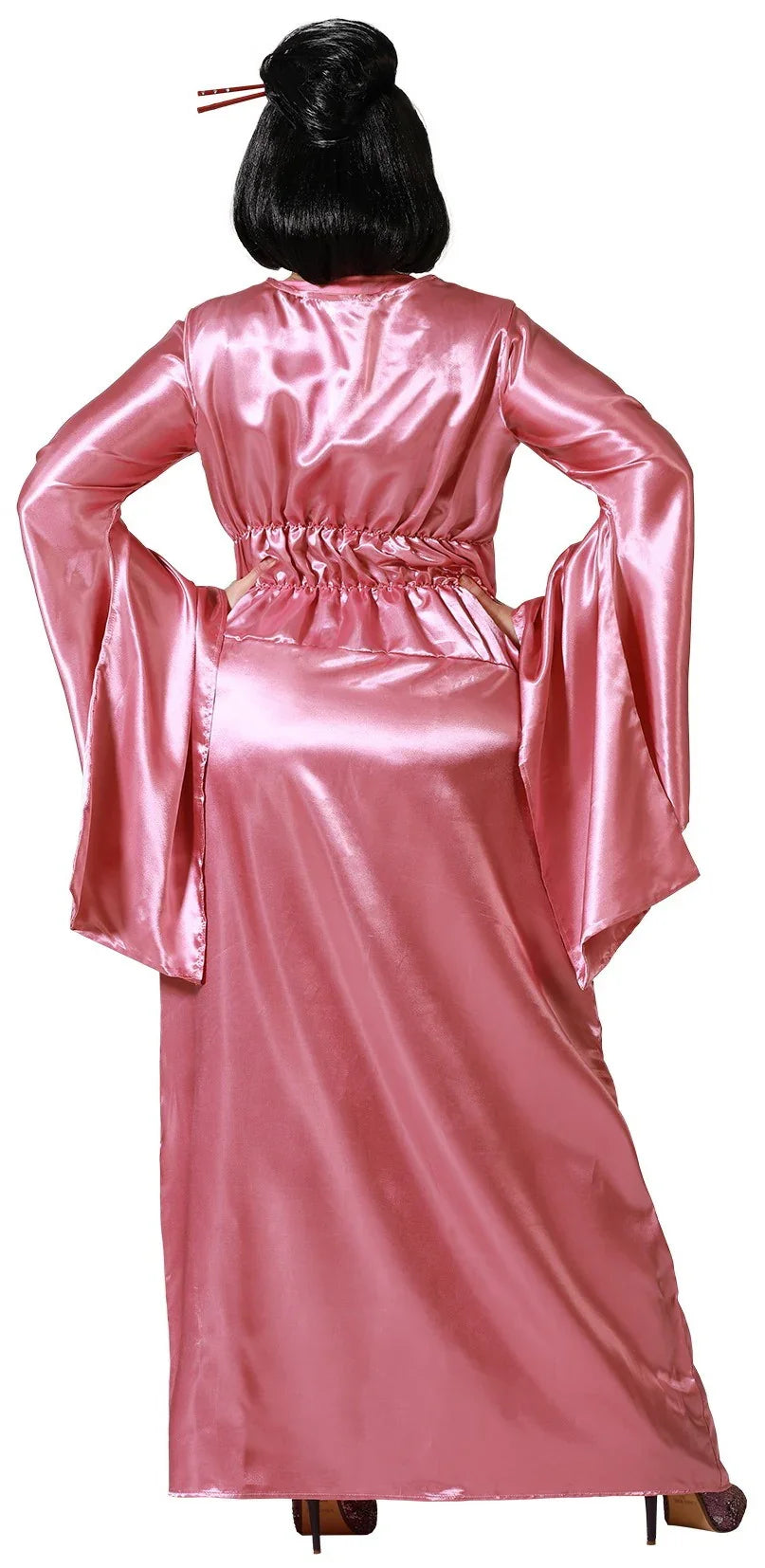 Disfraz de Geisha Rosa y Azul para Mujer Geishas Atosa