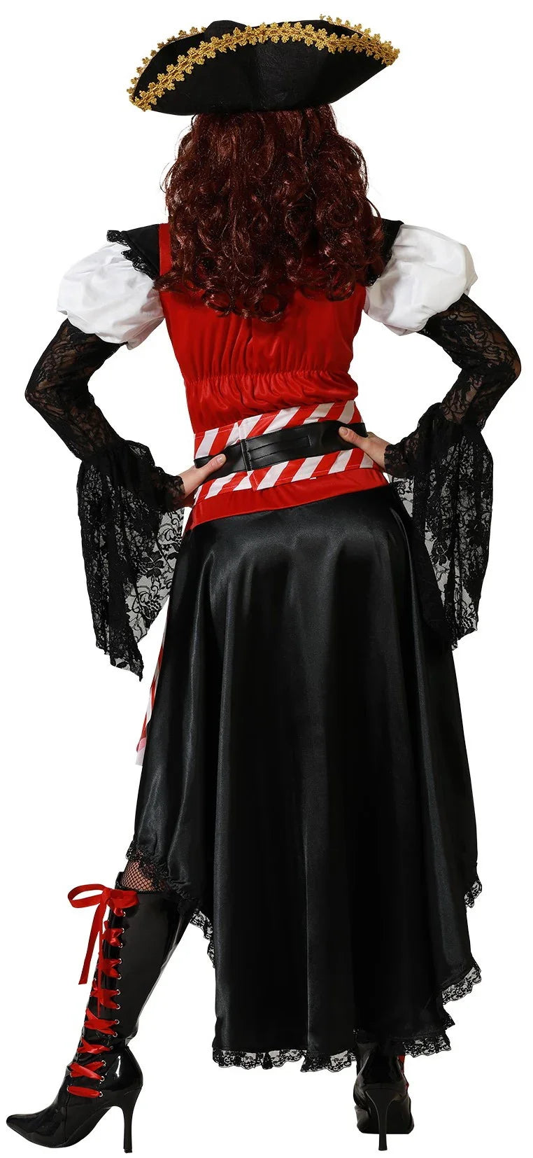 Disfraz de Pirata Caribeña Elegante para Mujer Pirata Atosa