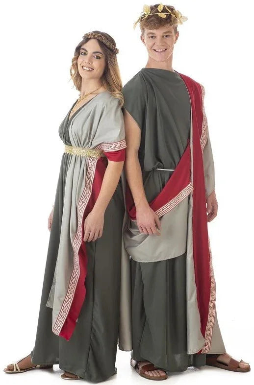 Disfraz de Dama Romana para Adulto Romanos y Griegos Llopis