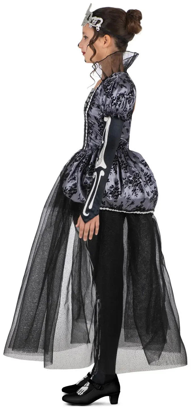 Disfraz de Reina Esqueleto para Niña Esqueletos Viving