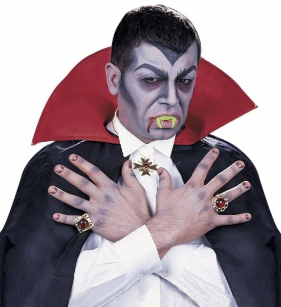 Dentadura superior de Vampiro, Luminosa COMPLEMENTOS Widmann