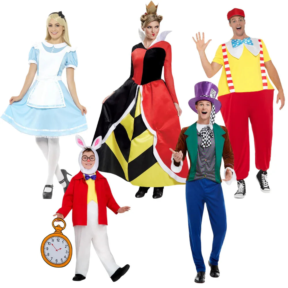 Disfraces para Grupo de Alicia en el País de las Maravillas Alicia en el País de las Maravillas Disfraces Simon