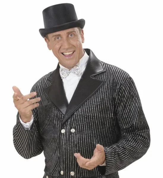 Pajarita Plateada con Lentejuelas COMPLEMENTOS Widmann