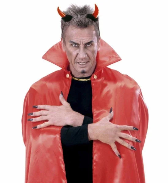 Cuernos de Charol con Marabú COMPLEMENTOS Widmann