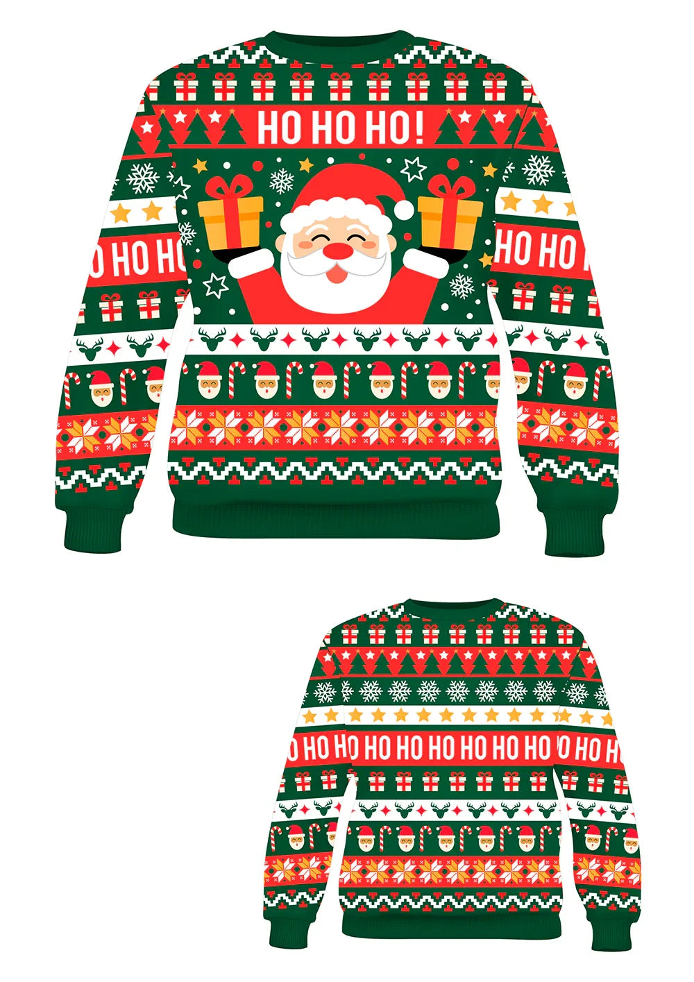 Jersey Navideño de Papá Noel para Mujer Jerseys Navideños Guirca