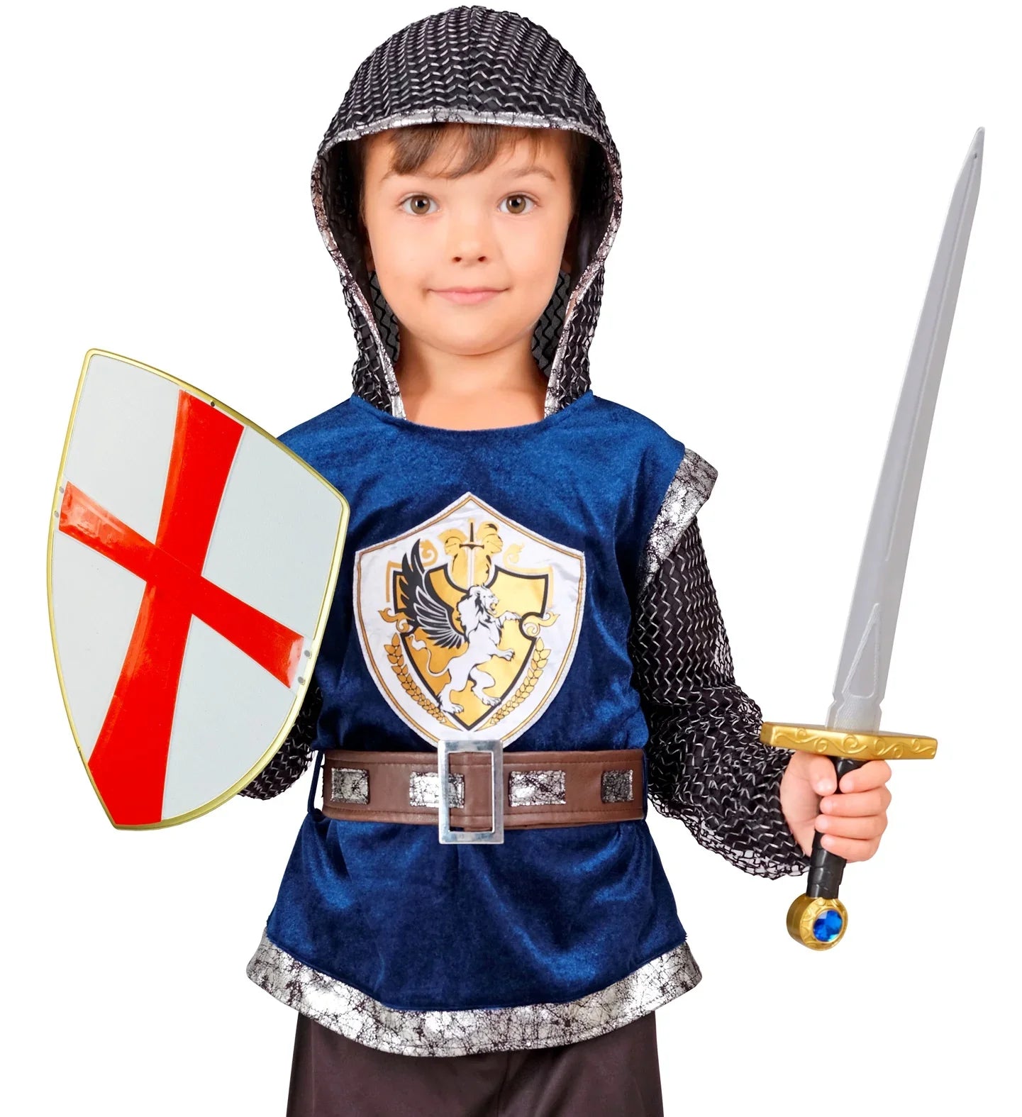 Espada y Escudo de Caballero Templario Infantil Complementos Medievales Widmann