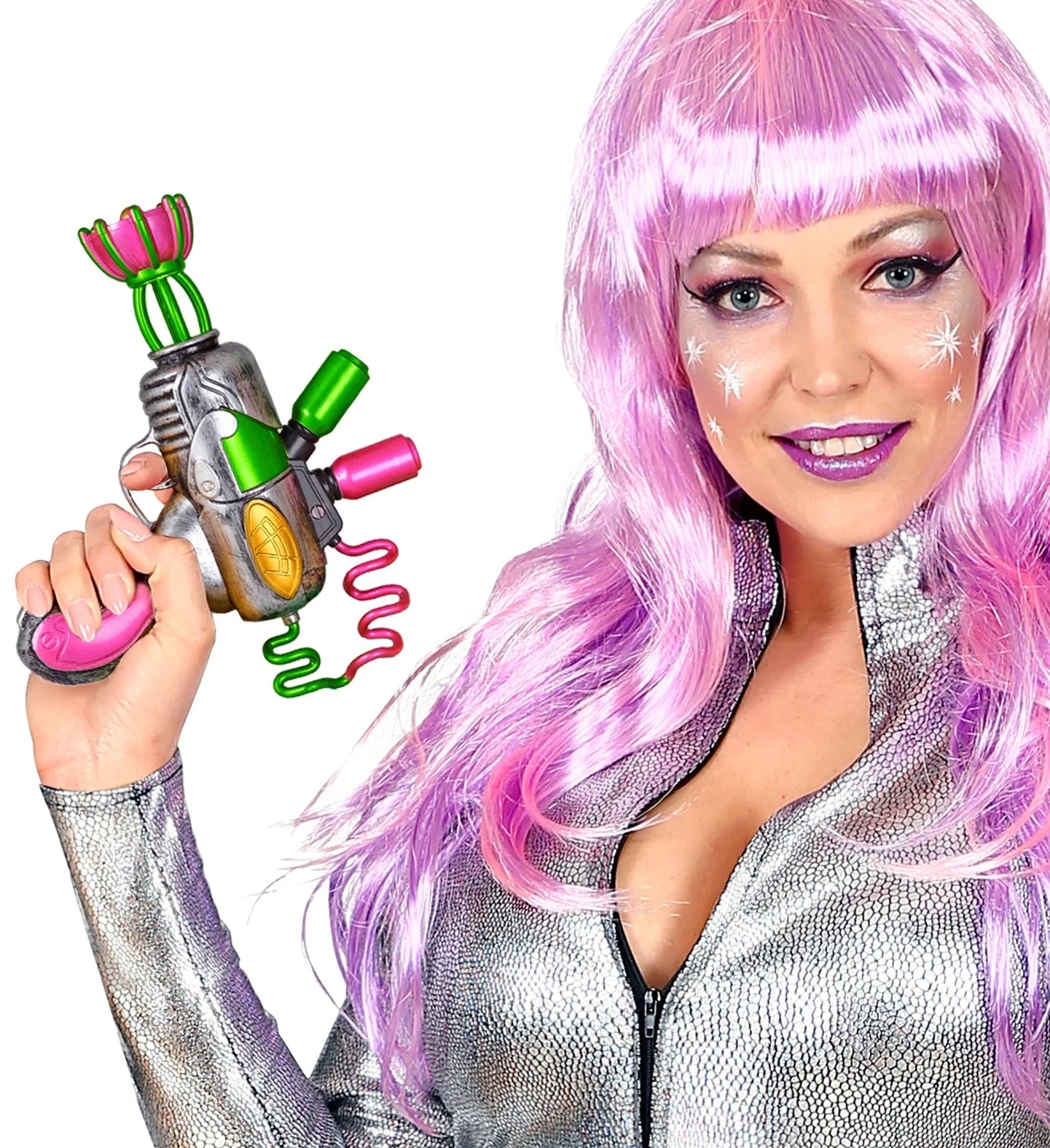 Pistola de Rayos Multicolor de Extraterrestre Pistolas, Rifles y Metralletas Widmann