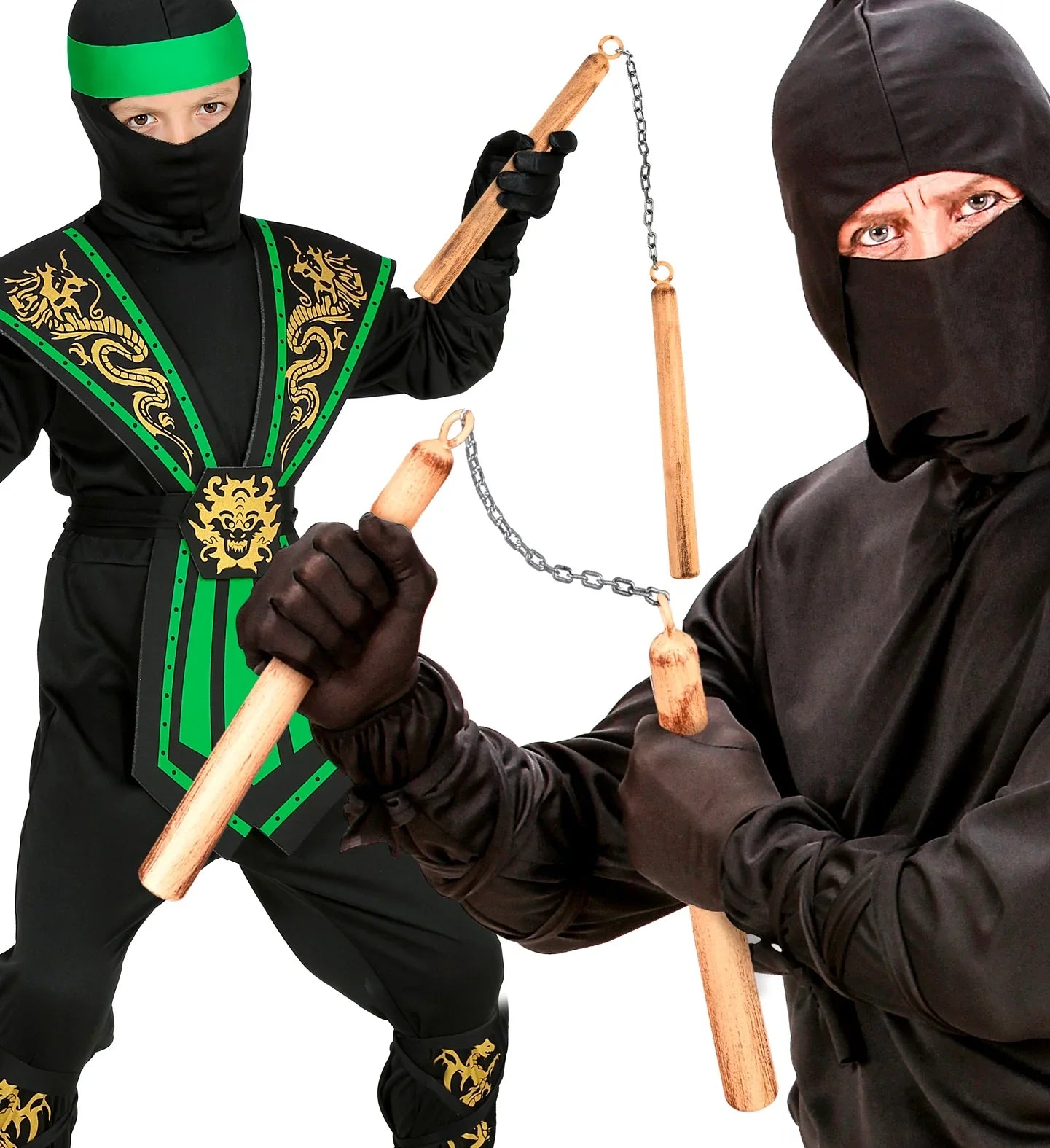 Nunchaku Efecto Madera Armas Widmann