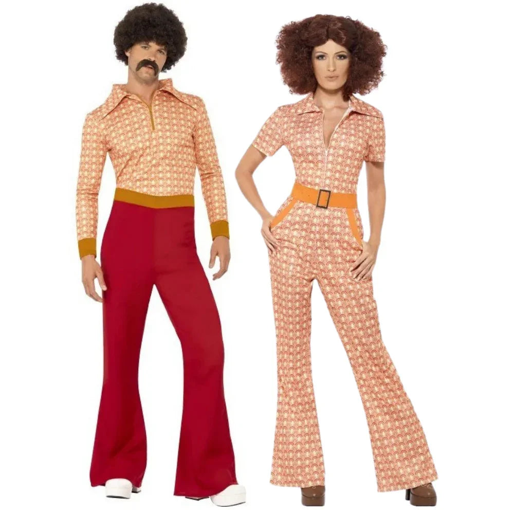 Disfraces en Pareja Estilo Años 70 Años 70 Disfraces Simon
