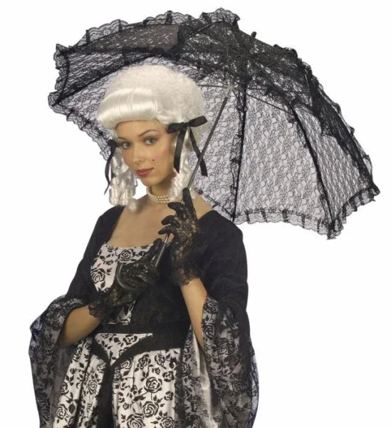 Sombrilla Encaje Negra Sombrillas Widmann