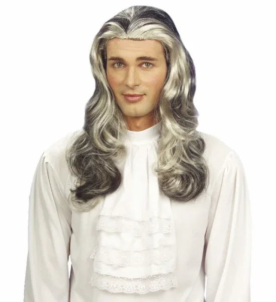 Peluca de Vampiro Gris con Mechas COMPLEMENTOS Widmann