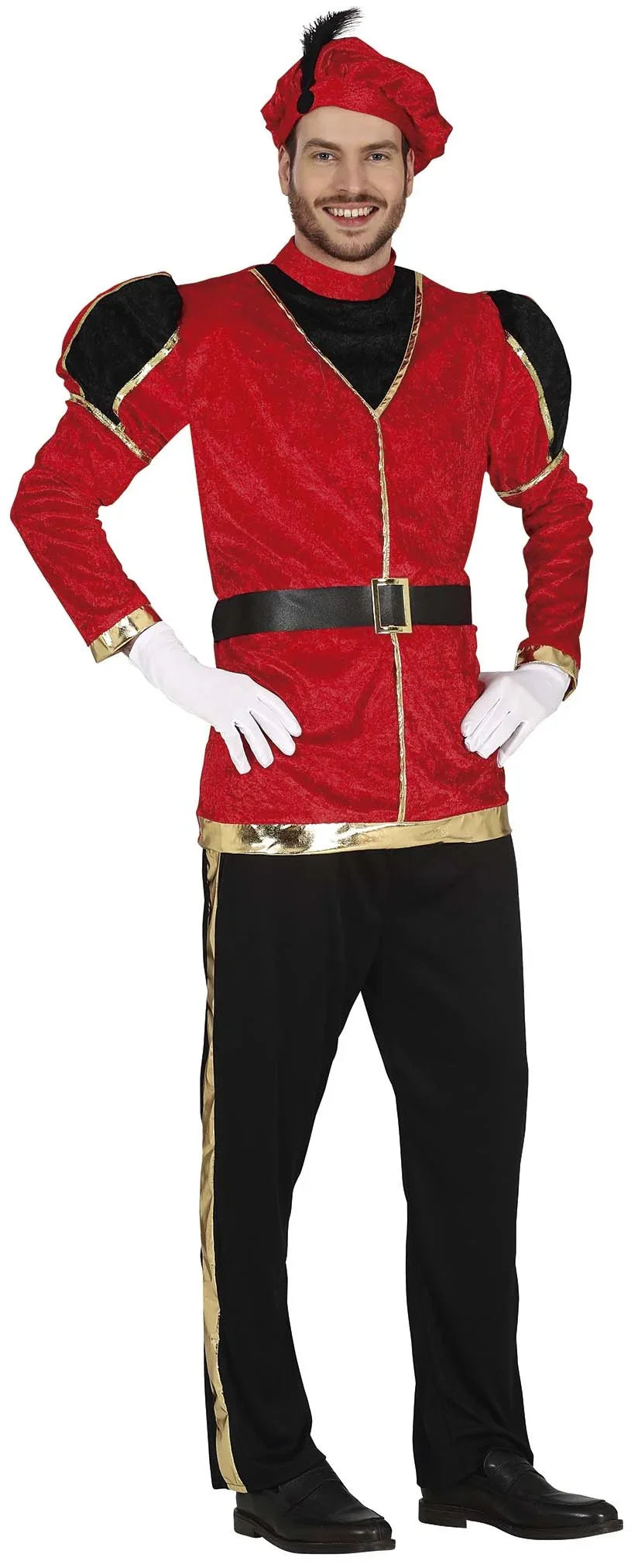 Disfraces en Pareja de Paje Real Rojo Pajes Reales Disfraces Simon