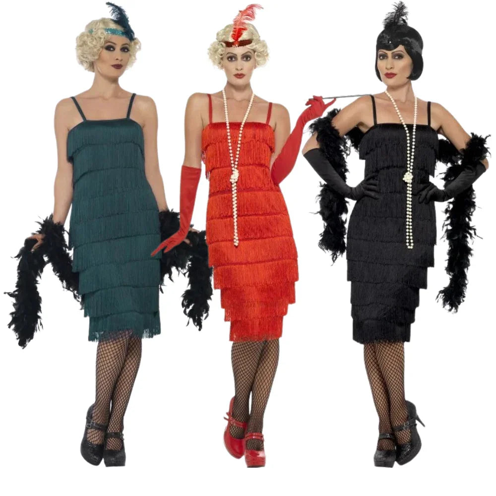 Disfraces para Grupo de Charlestón Largos Charlestón Disfraces Simon