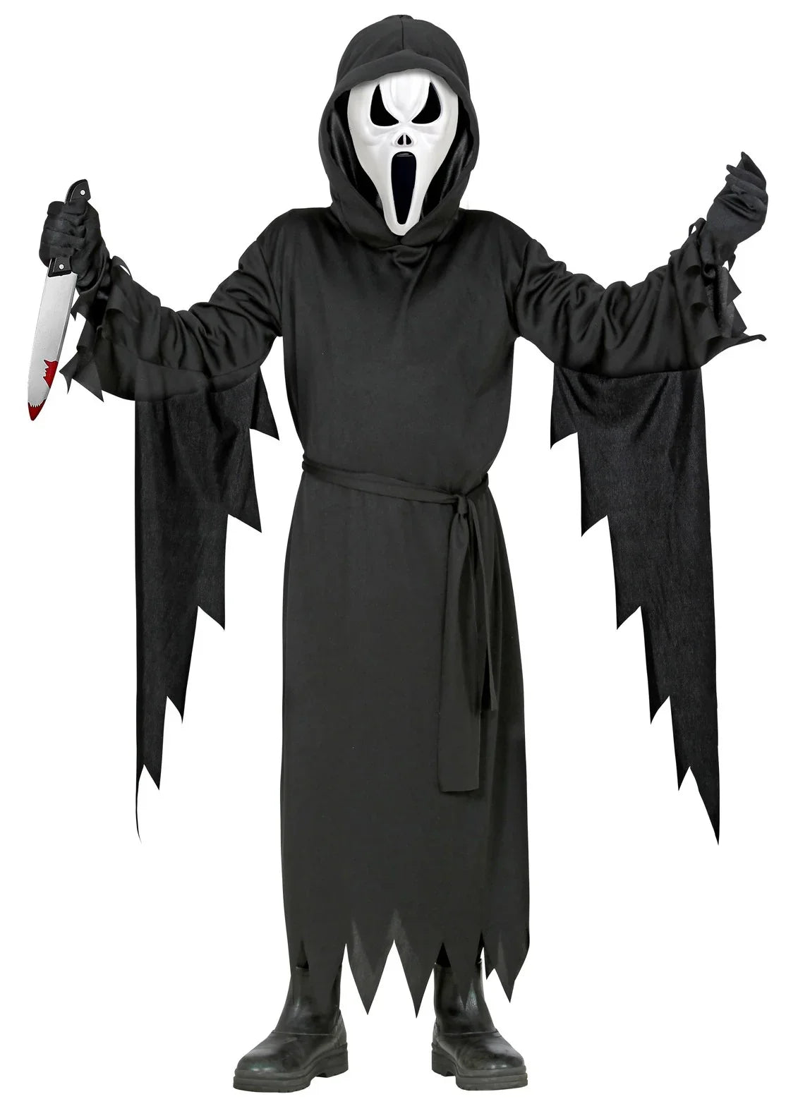 Disfraz de Asesino de Scream para Niño Halloween Infantiles Widmann