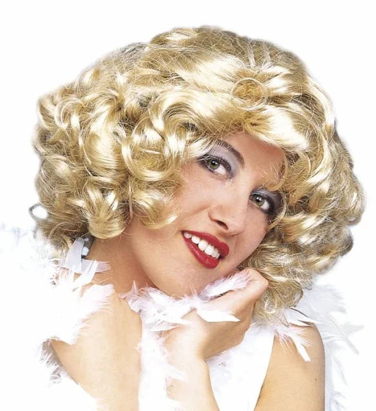 Peluca Rubia con Rizos de Marilyn Monroe COMPLEMENTOS Widmann