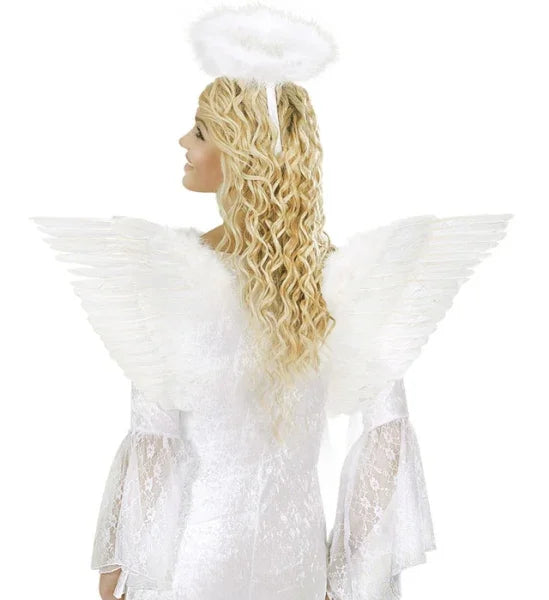 Alas de Plumas Naturales Blancas COMPLEMENTOS Widmann