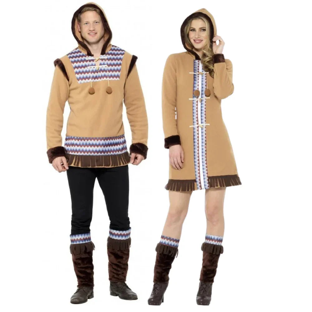 Disfraces en Pareja de Esquimal del Ártico Esquimales Disfraces Simon