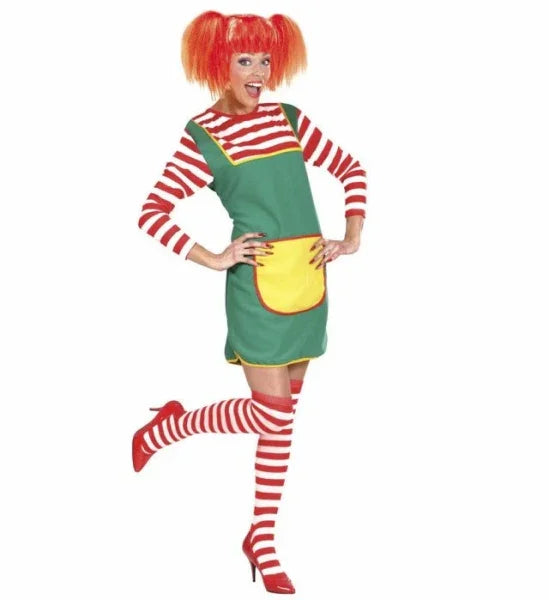 Medias de Rayas Rojas y Blancas para Adulto COMPLEMENTOS Widmann