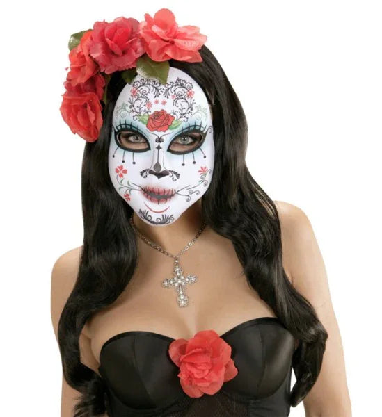 Máscara Día de los Muertos COMPLEMENTOS Widmann