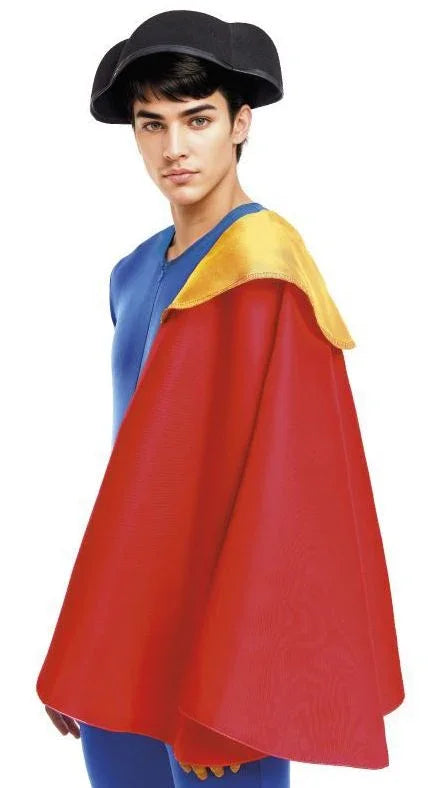 Capote de Torero Grande Rojo y Amarillo Complementos Sevillanas, Cordobeses y Toreros Partilandia