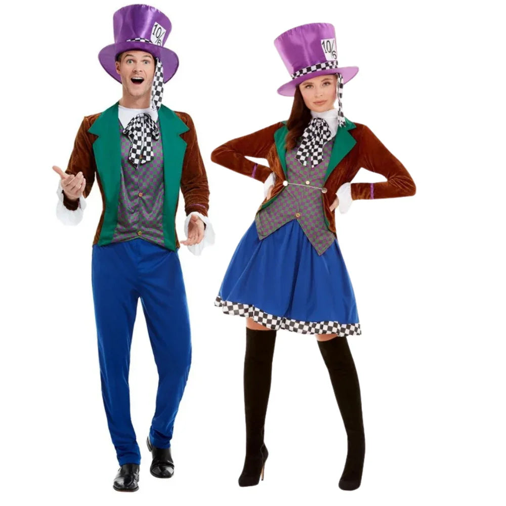 Disfraces en Pareja de Sombrerero Loco de Alicia Sombrerero Loco Disfraces Simon