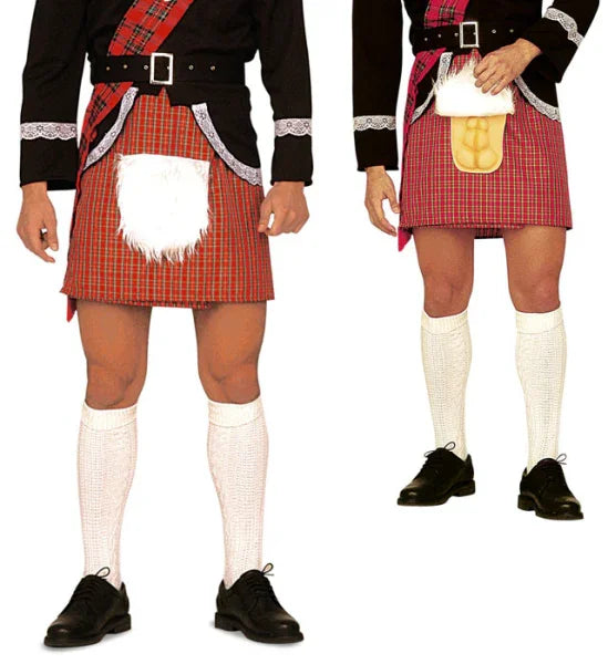 Falda escocesa con sorpresa Complementos para Despedidas Widmann