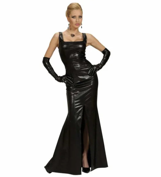 Vestido Negro Glamour Adultos Widmann