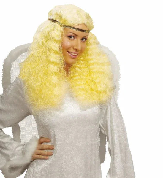 Peluca Rubia Larga de Rizos COMPLEMENTOS Widmann