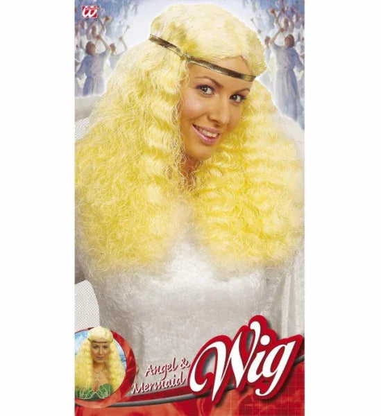 Peluca Rubia Larga de Rizos COMPLEMENTOS Widmann