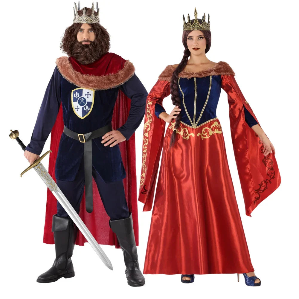Disfraces en Pareja de Reyes Medievales Reyes y Reinas Medievales Disfraces Simon