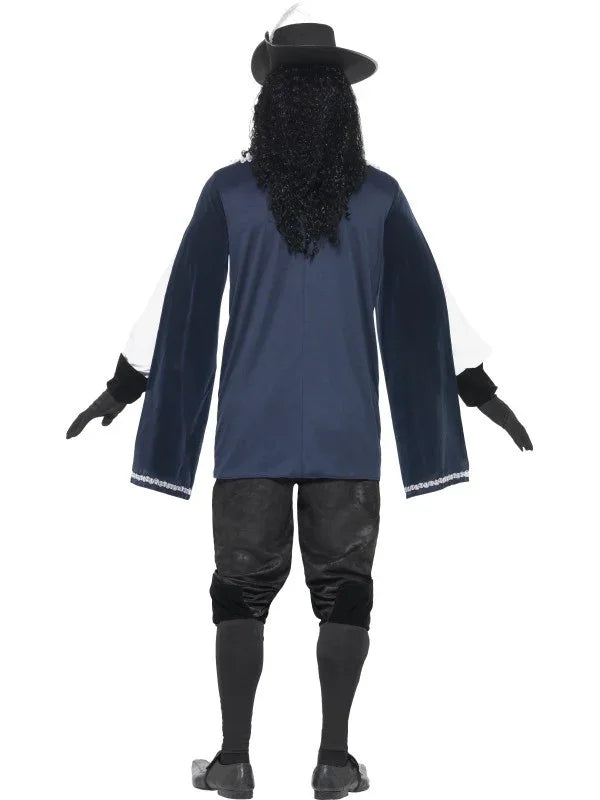 Disfraz de Mosquetero Hombre con Sombrero Mosqueteros Smiffys