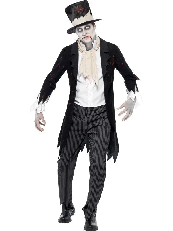 Disfraz de Novio Zombi para Hombre Adultos Smiffys