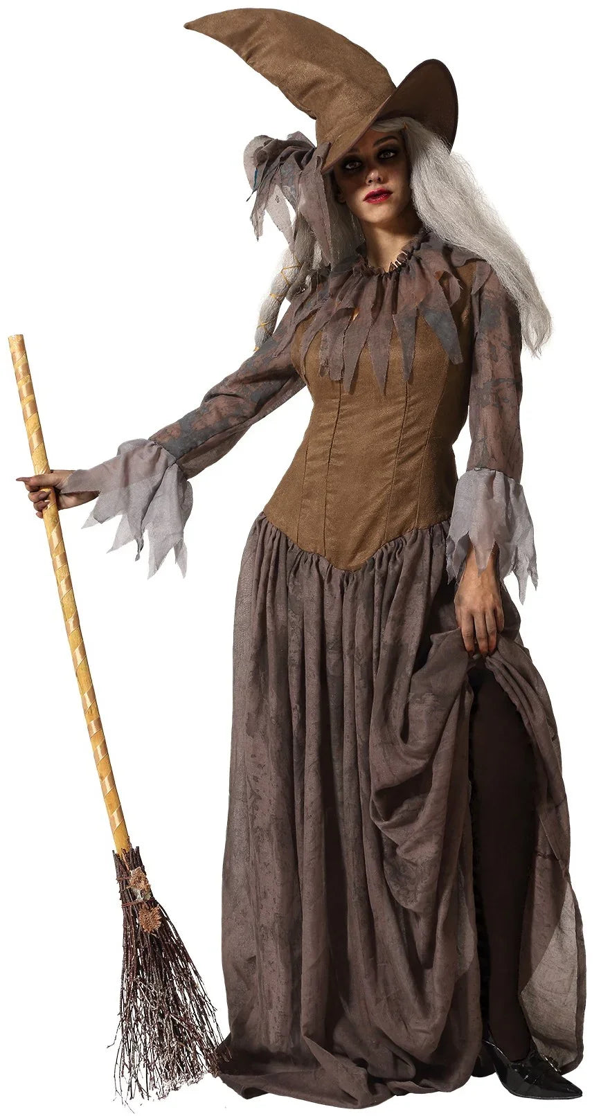 Disfraz de Bruja Realista para Adulto Brujas Atosa