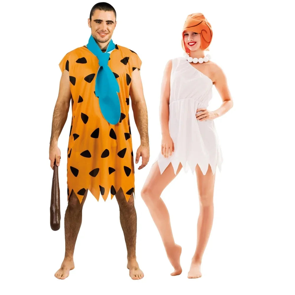 Disfraces en Pareja de Pedro y Vilma Picapiedra Los Picapiedra Disfraces Simon