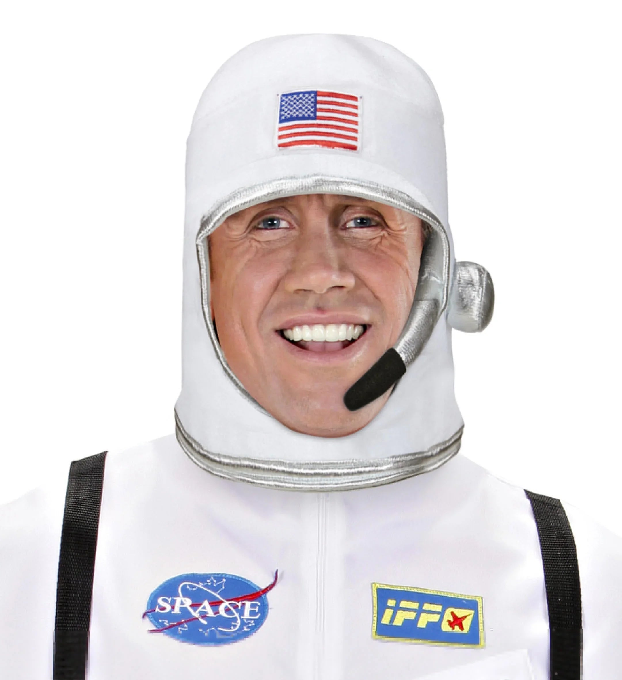Gorro de Astronauta Blanco con Micro Sombreros y Gorros Widmann