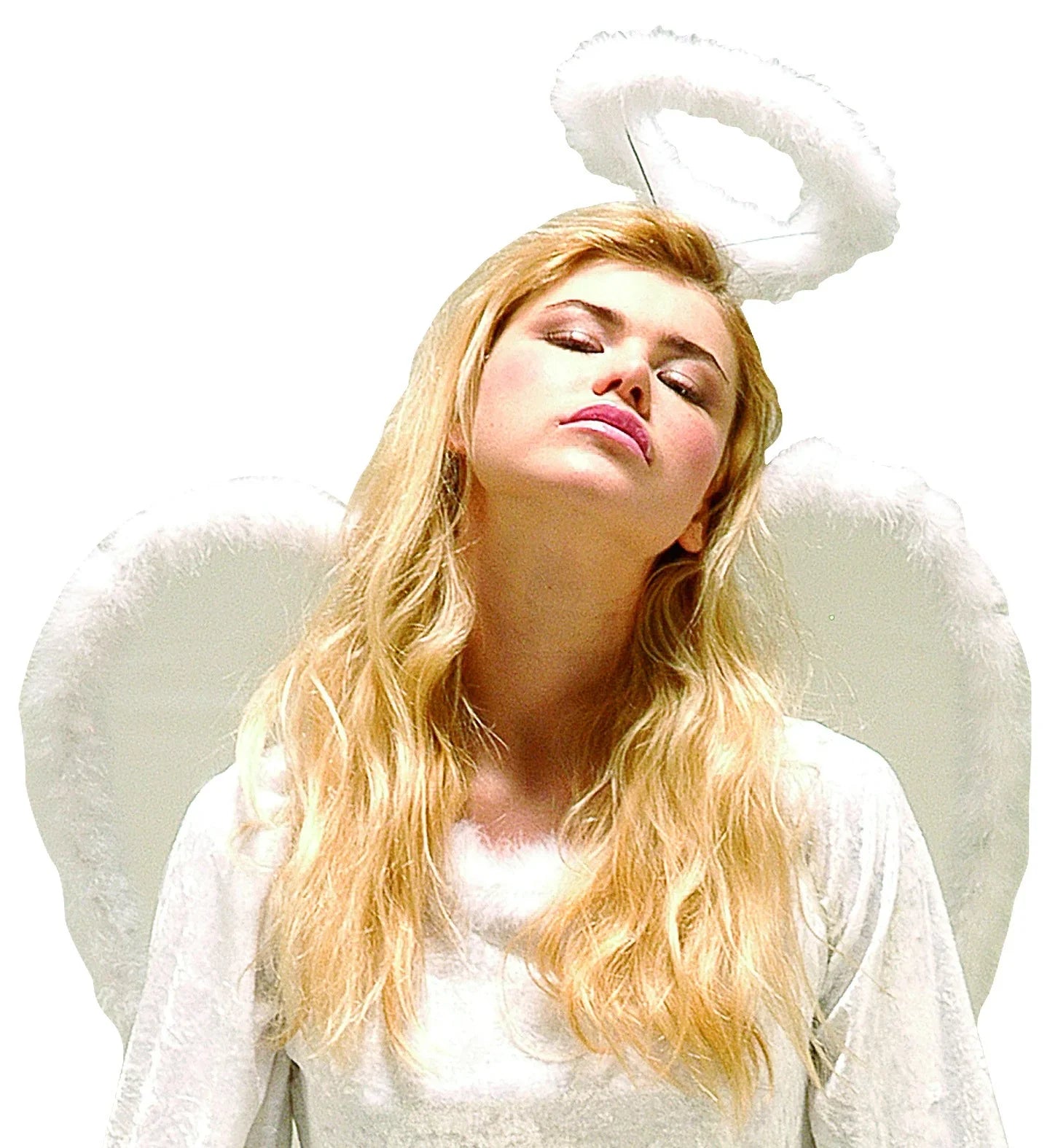 Aureola Blanca para Ángel Accesorios para la Cabeza Widmann