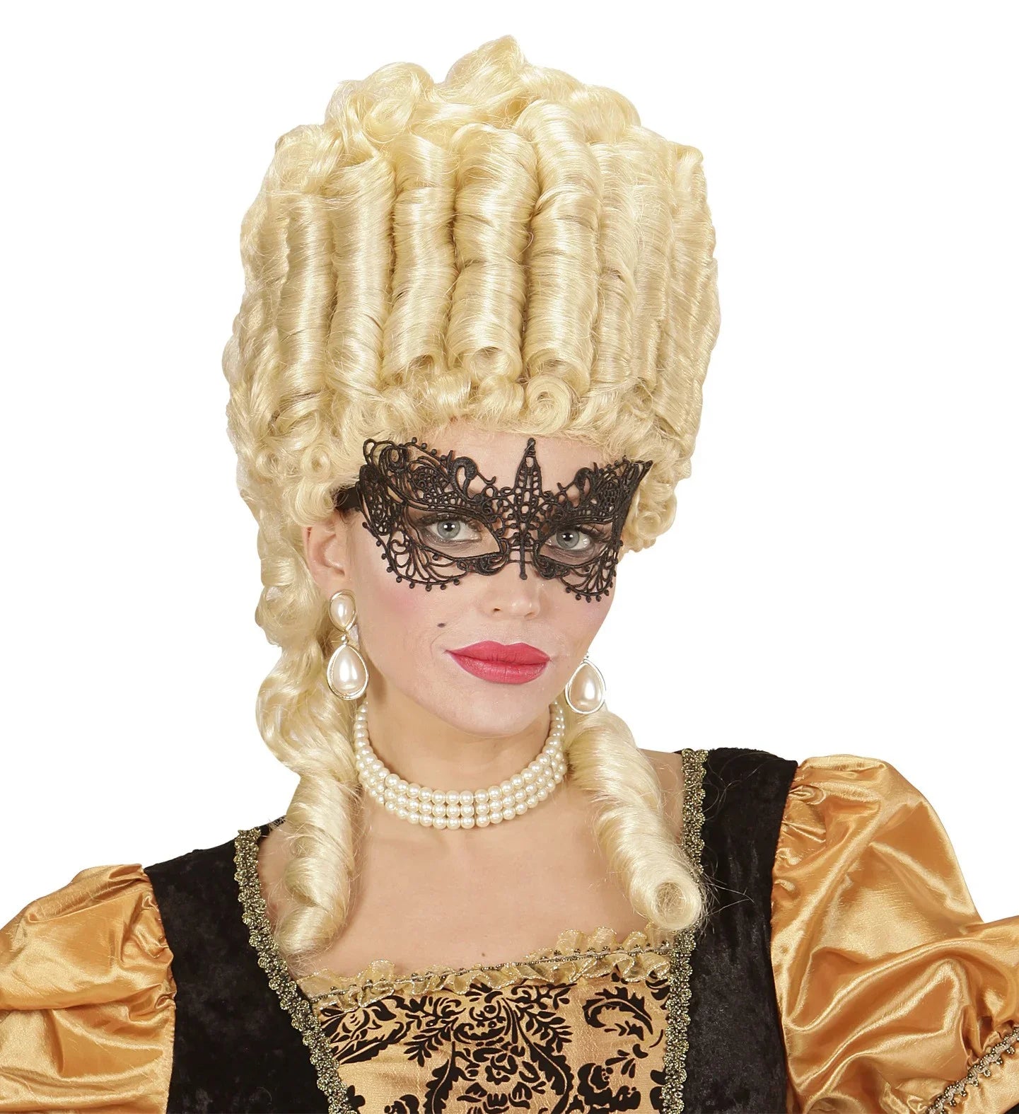 Antifaz de Encaje Negro Antifaces Widmann