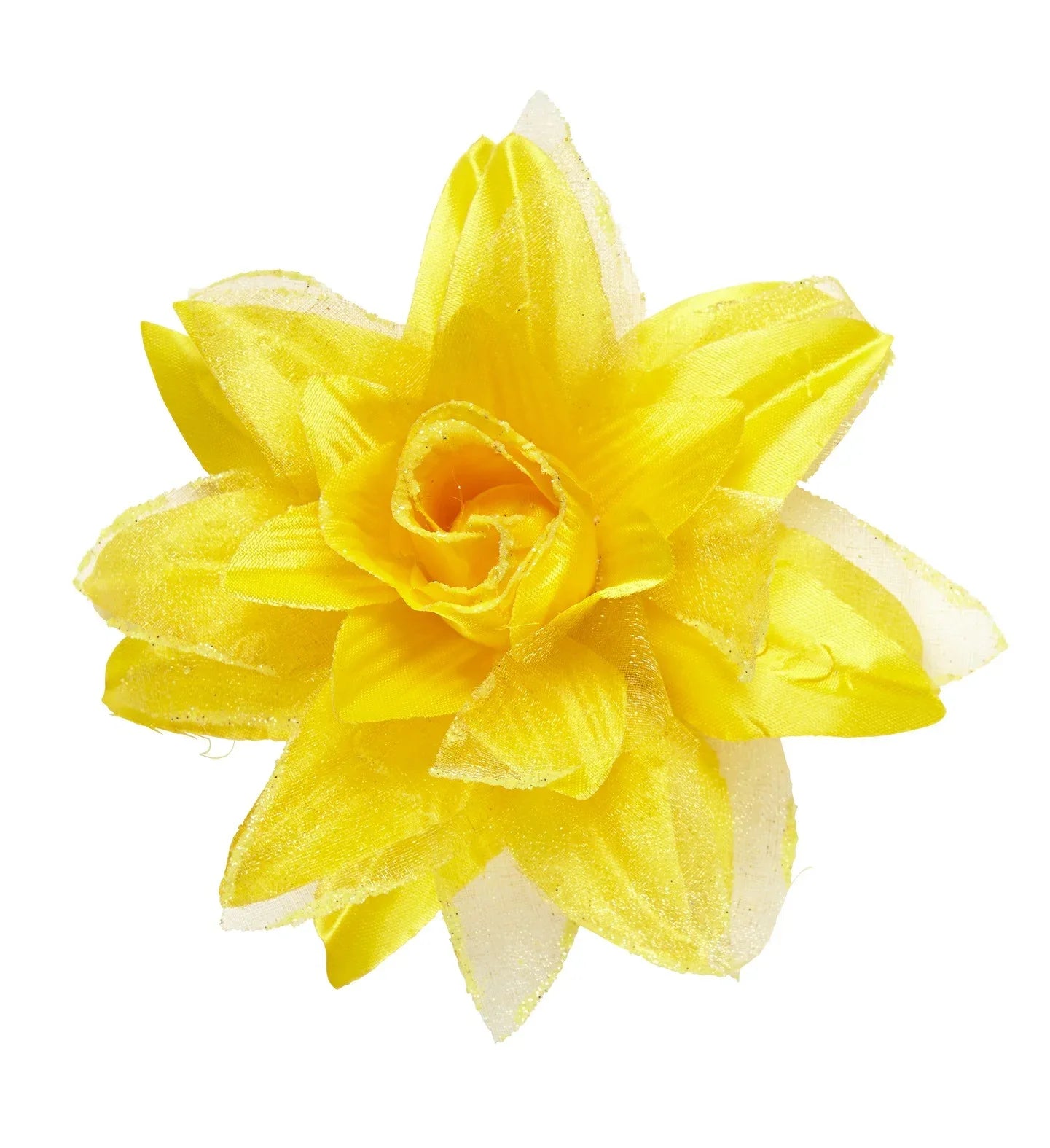 Flor de Tela Amarilla Flores Widmann