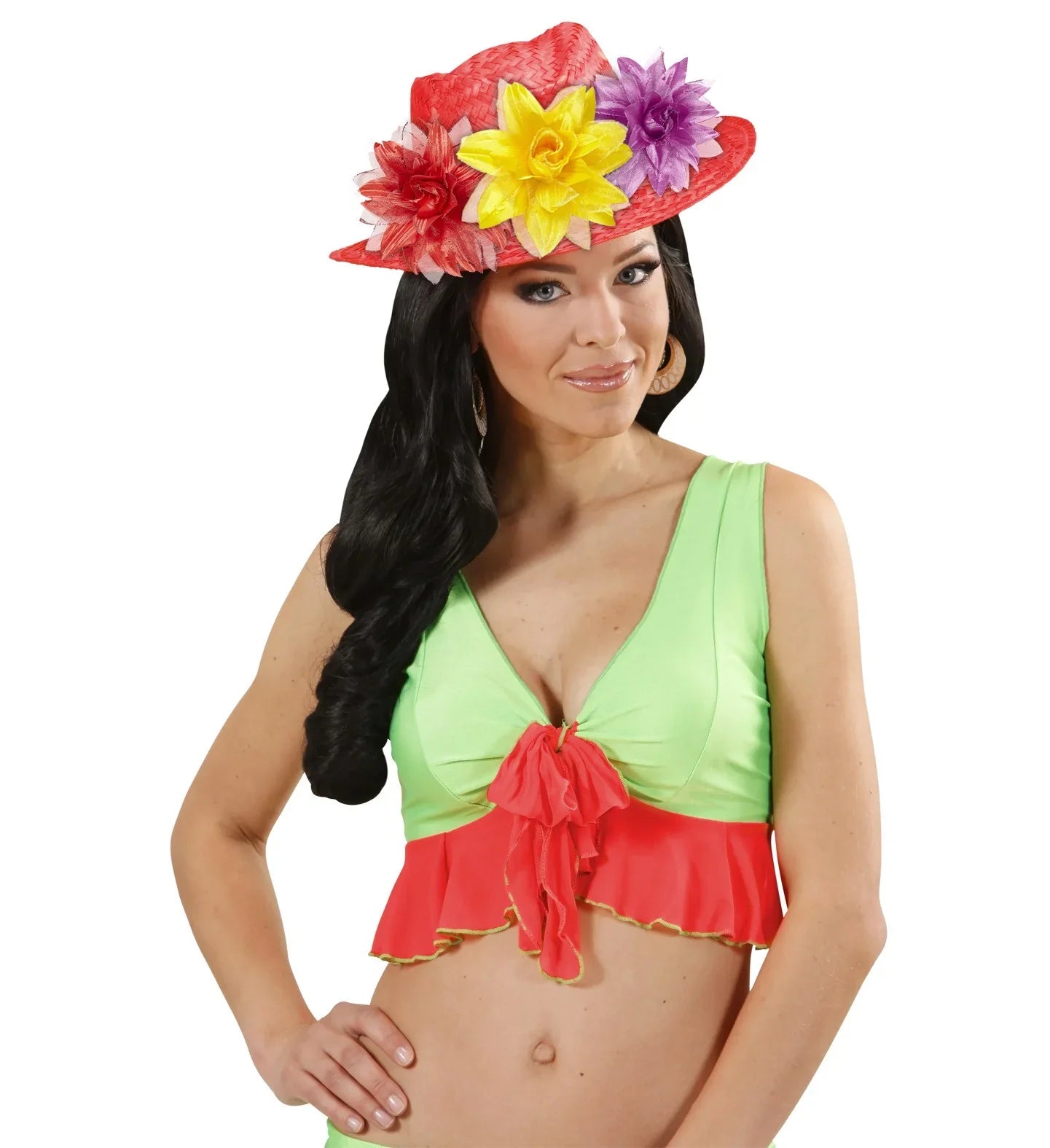 Flor de Tela Amarilla Flores Widmann