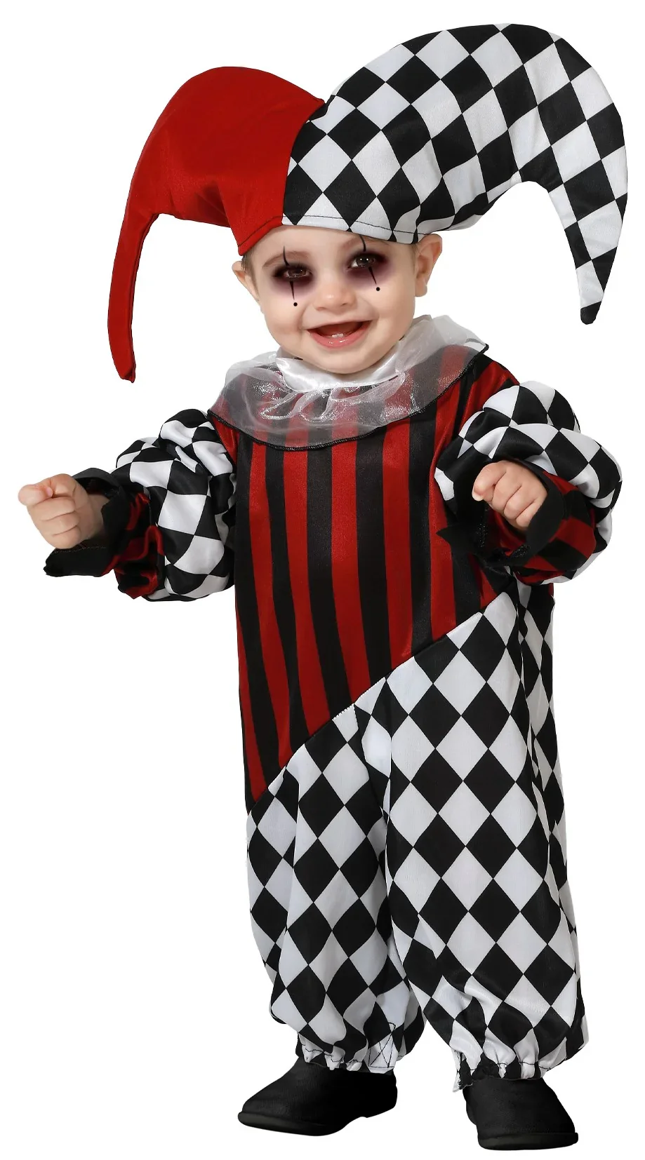 Déguisements pour un groupe d'arlequins diaboliques