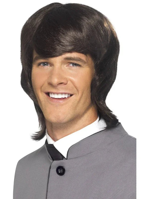 Peluca Castaña The Beatles para Hombre Pelucas Smiffys
