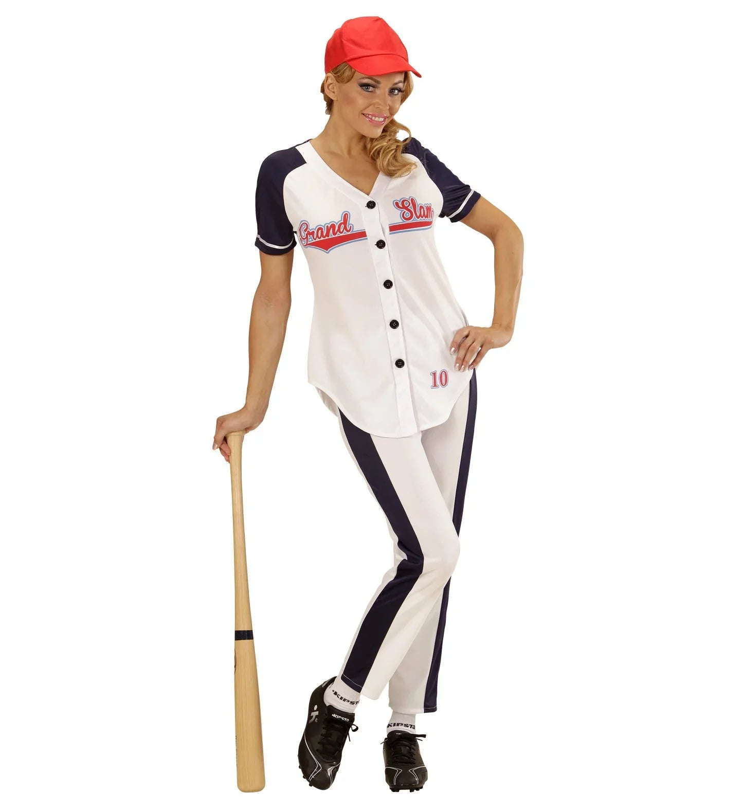 Disfraz de Jugadora de Baseball para Mujer Deportes y Animadoras Widmann